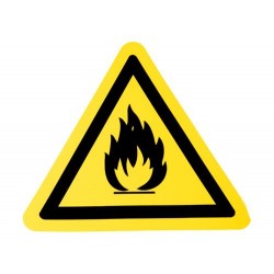 Gefahr feuergefährliche Stoffe