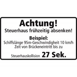 Achtung! Steuerhaus...