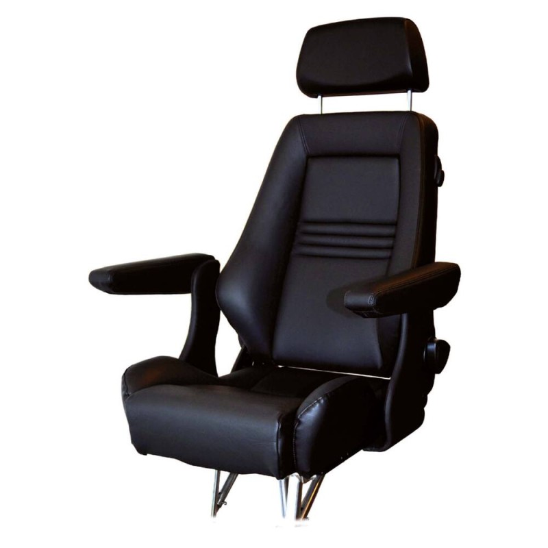 Recaro Atlantik Dynamic / Skai schwarz, Sitzfläche verstellbar