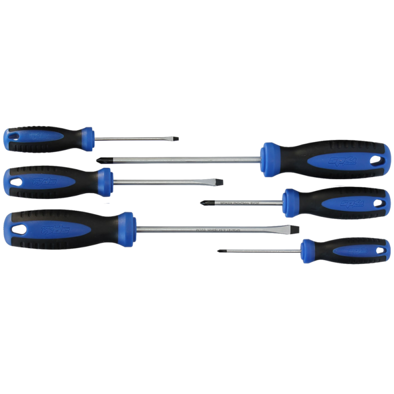 Schraubendreher-Set 6-tlg. – Schlitz & Phillips