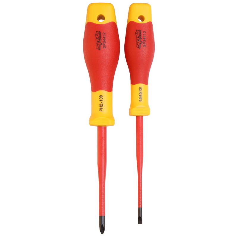VDE-Schraubendreher-Set 2-tlg. (SP34413 / SP34432) – isoliert bis 1000 V