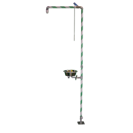 Not-Körperdusche & Augendusche Kombination, Innenmontage