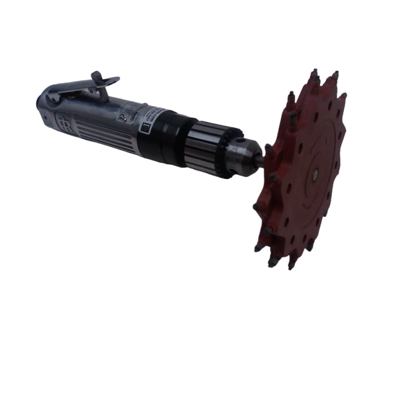 IR druckluftbetriebener Geradpolierer, geeignet für Tercoo Einfach-, Doppel- & Dreifach-Scheiben