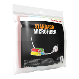 MENZERNA MICROFASERTÜCHER 4ER-PACK – Rot, Gelb, Grün, Blau – 40 × 40 cm