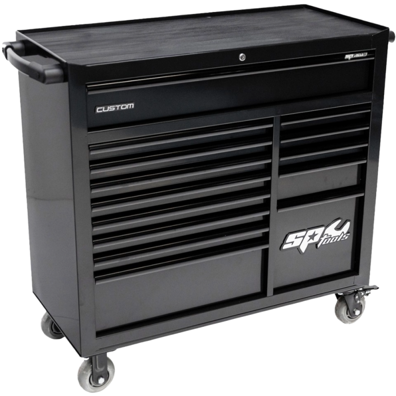 SP Tools Custom Series Werkzeugsatz XL – 372-teilig, Schwarz