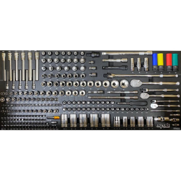 SP Tools Custom Series Werkzeugsatz XL – 372-teilig, Schwarz