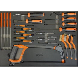 SP Tools Custom Series Werkzeugsatz XL – 372-teilig, Schwarz